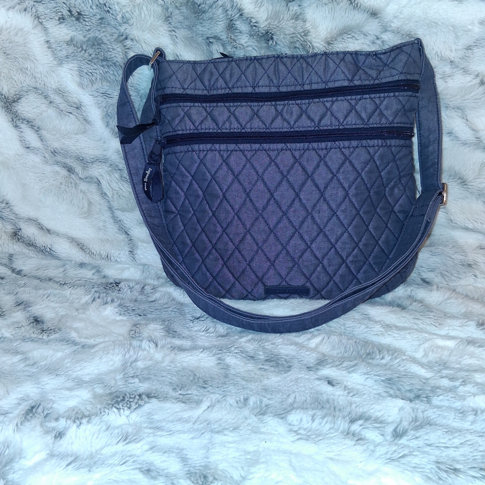 Vera Bradley Blue Quilted Crossbody Bag